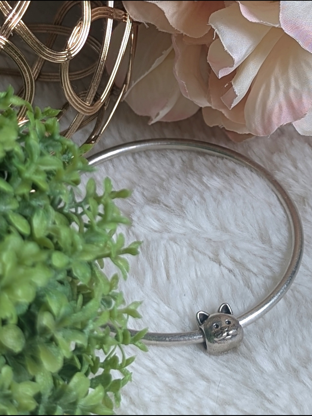 Pandora Curious Cat Charm 791706